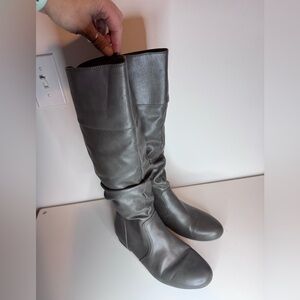 Dream Pairs Gray Over the Knee Boots